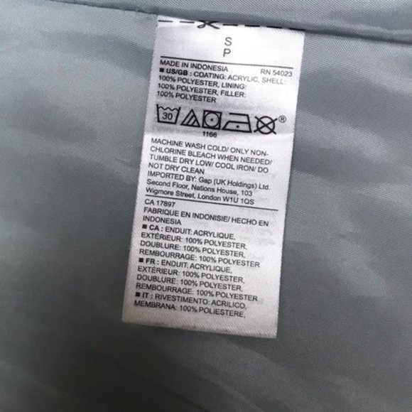 💖MEGA SALE💖Gap Women’s Vest White Gray AUTHENTIC ALSU00243 - Picture 8 of 8